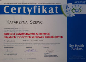 Certyfikat Szewc 5